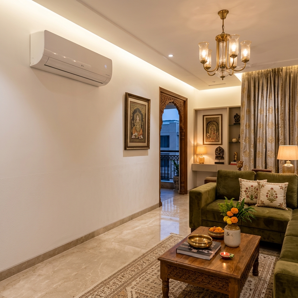 Modern AC Installation